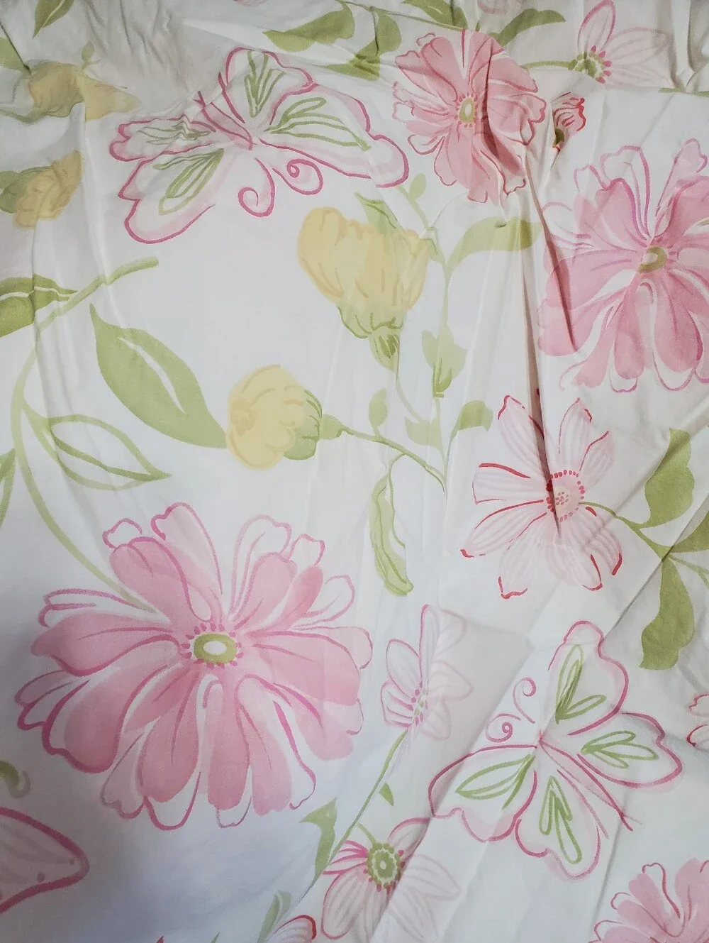 Pottery Barn Kids Floral Twin duvet And Sham